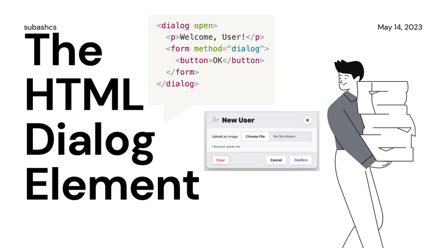 The Dialog Element in HTML