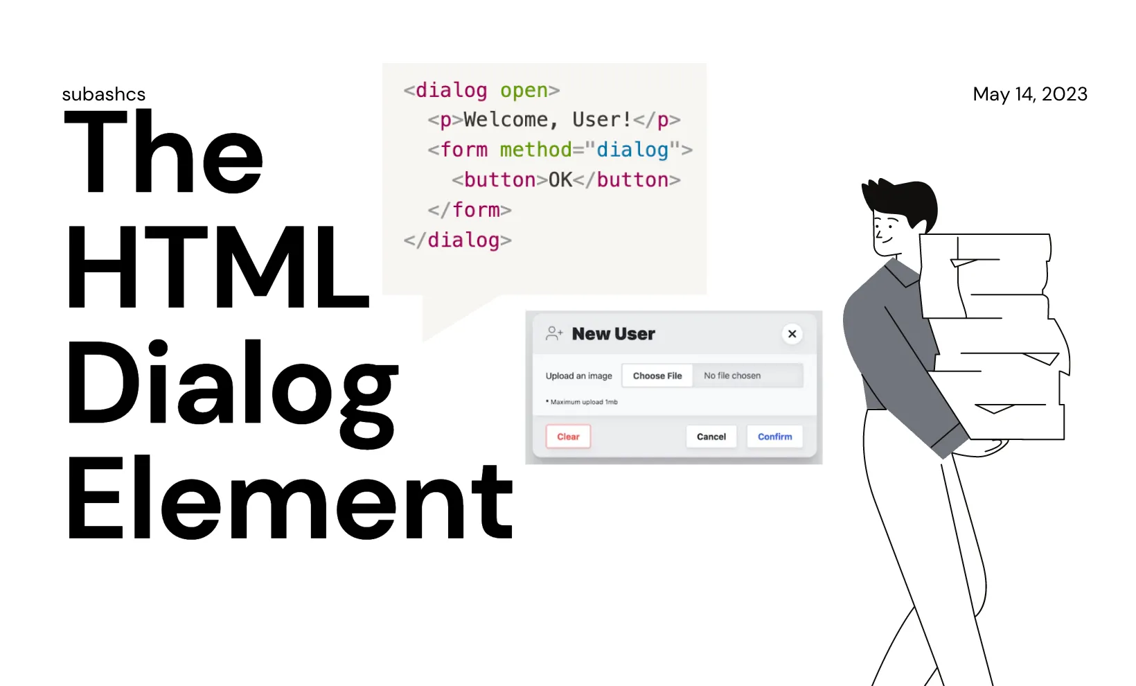 The Dialog Element in HTML